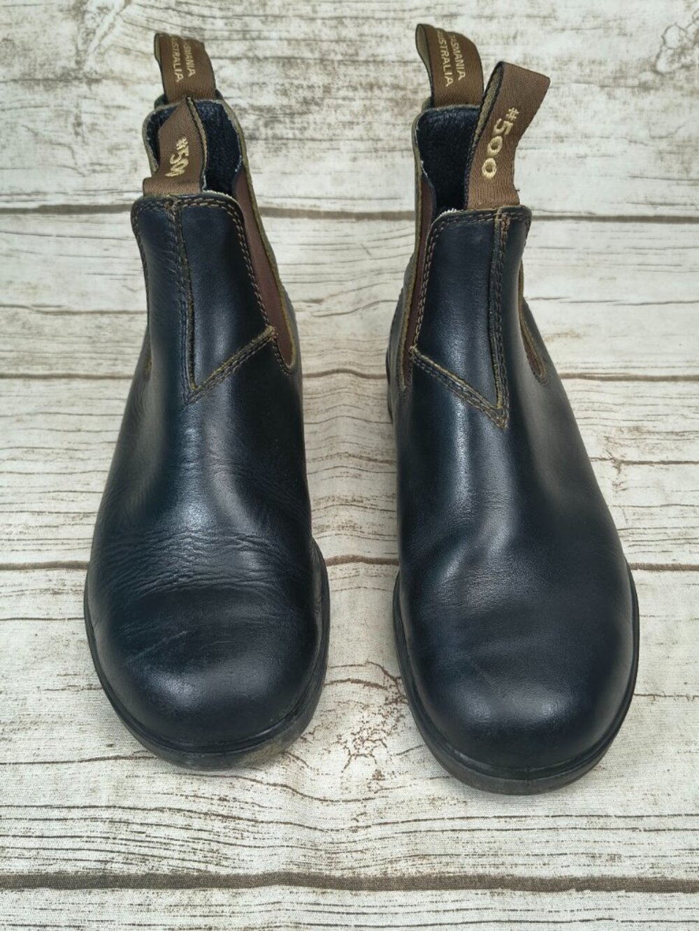 Blundstone 500 Original Chelsea Boots Black Leather - AU/UK 4 / US Womens 7 / US